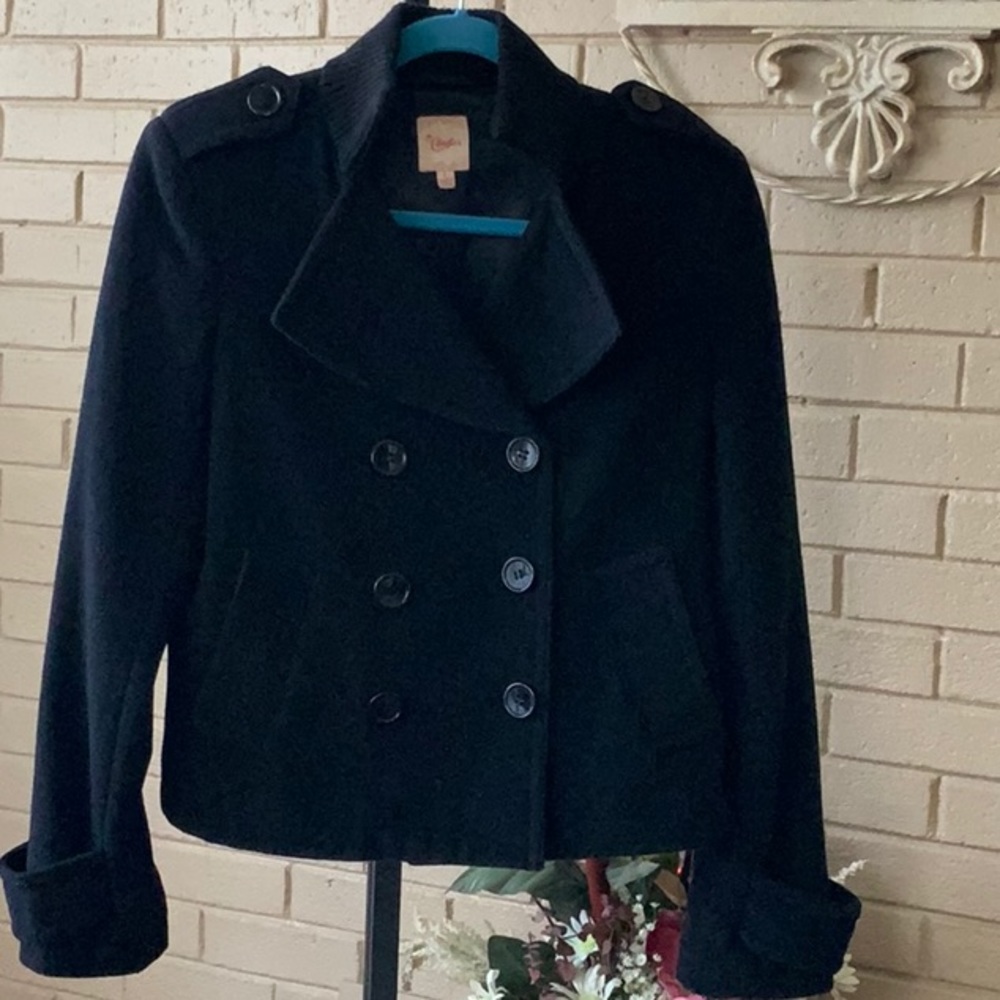Candies Jacket Size L Junior 65% wool/ Rayon